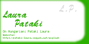 laura pataki business card